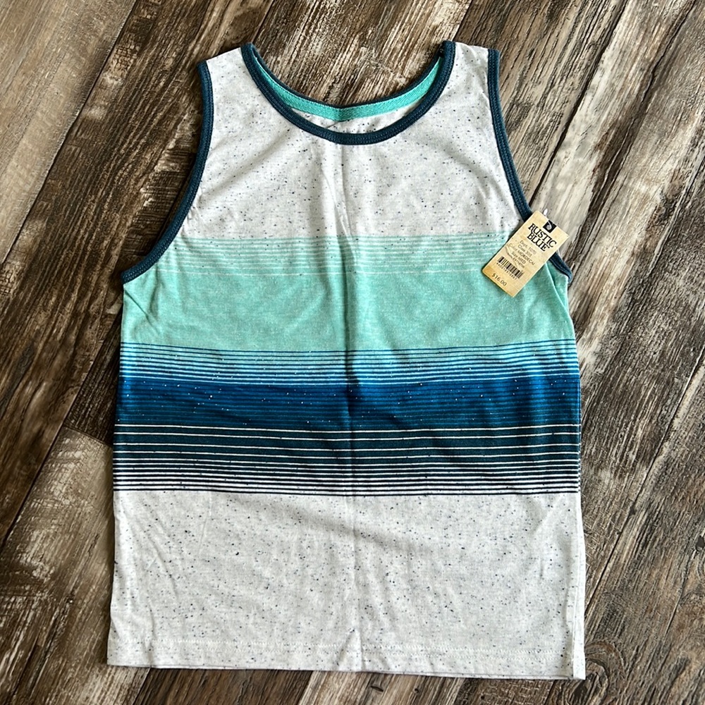 New with tags Rustic Blue Boys Tank